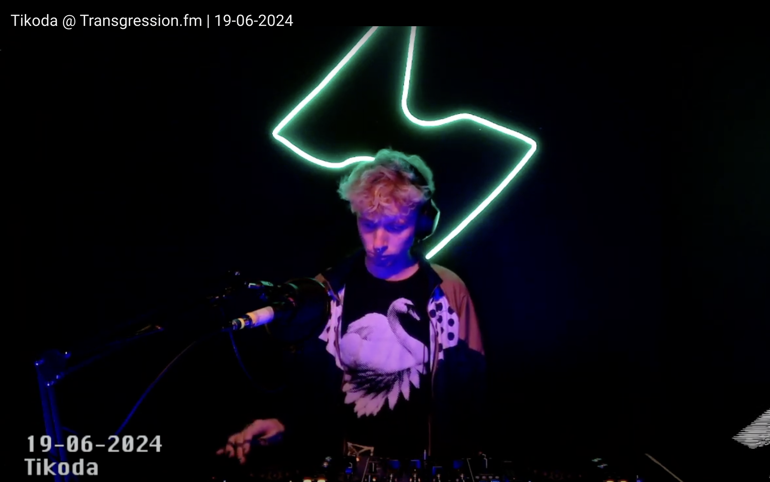 Tikoda DJing for Transgression FM